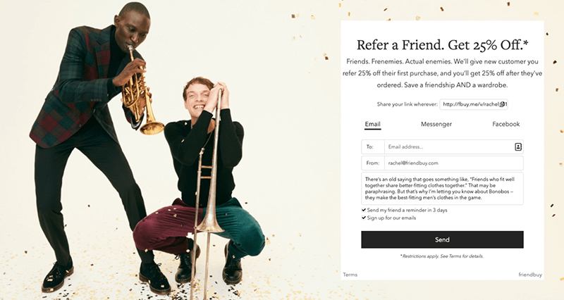 5 Holiday Referral Marketing Strategies to Boost Sales This Season - Bonobos