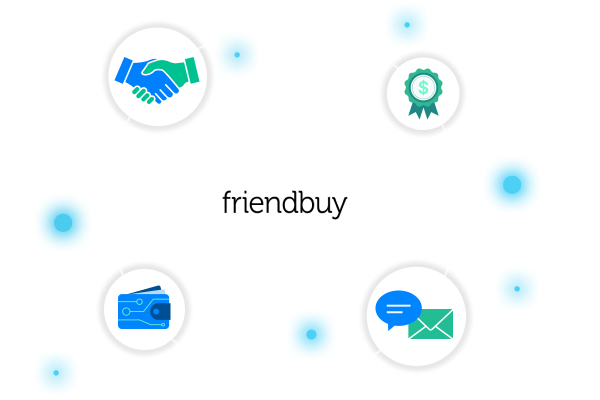 referral programs, loyalty and rewards, first party data capture, and digital wallet are all connected by a circle