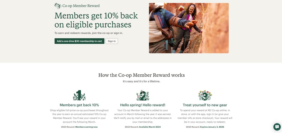 rei loyalty membership rewards