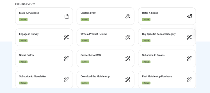 friendbuy rewards and incentives dashboard