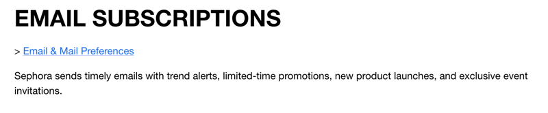 sephora email subscriber preferences (1)
