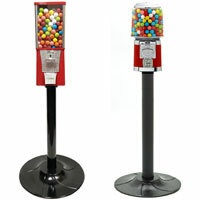 Single Gumball Machines on a Stand