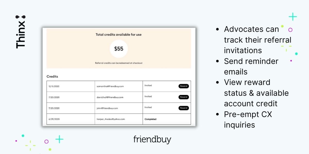 thinx customer loyalty program