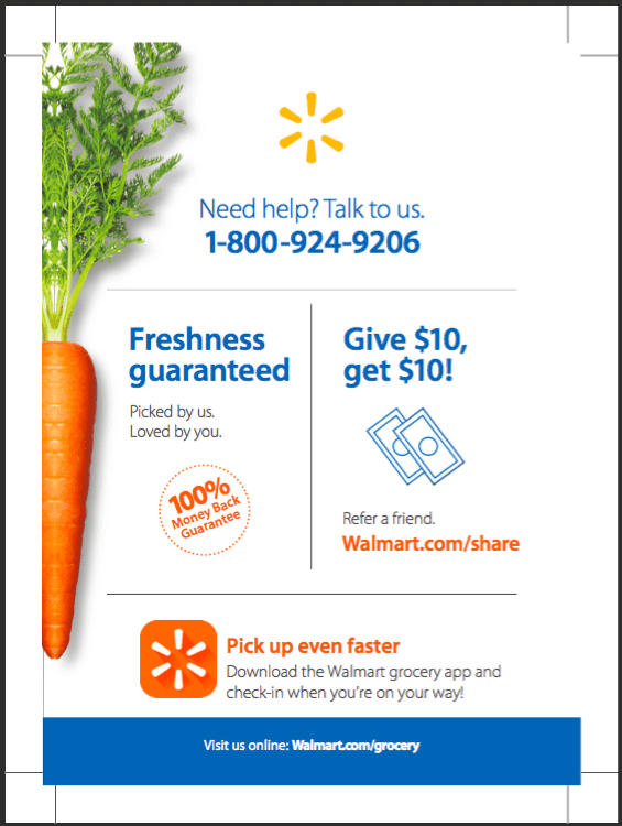 walmart email blast with referral widget (1)